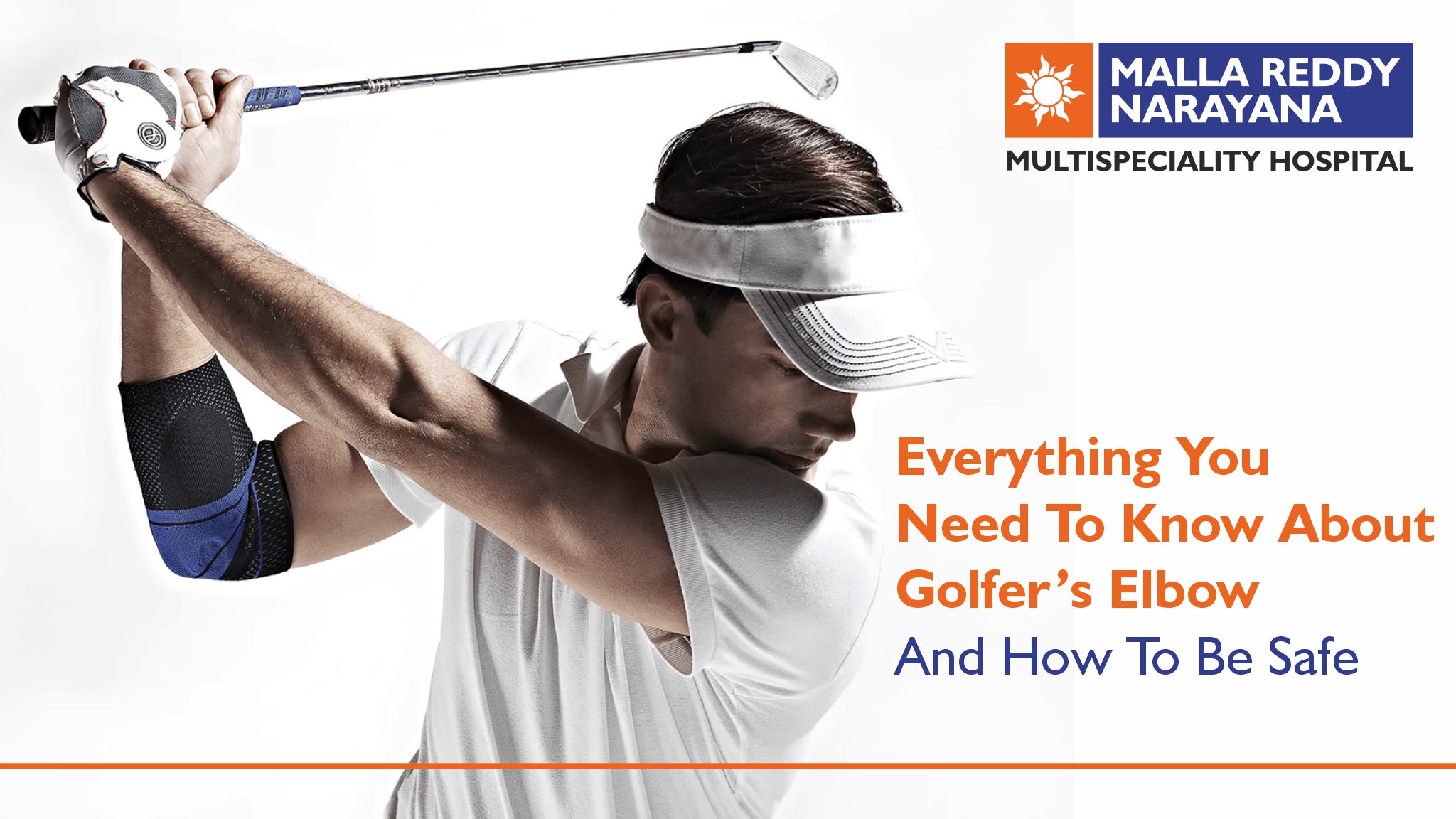 Everything you need to know about golfer's elbow and how to be safe